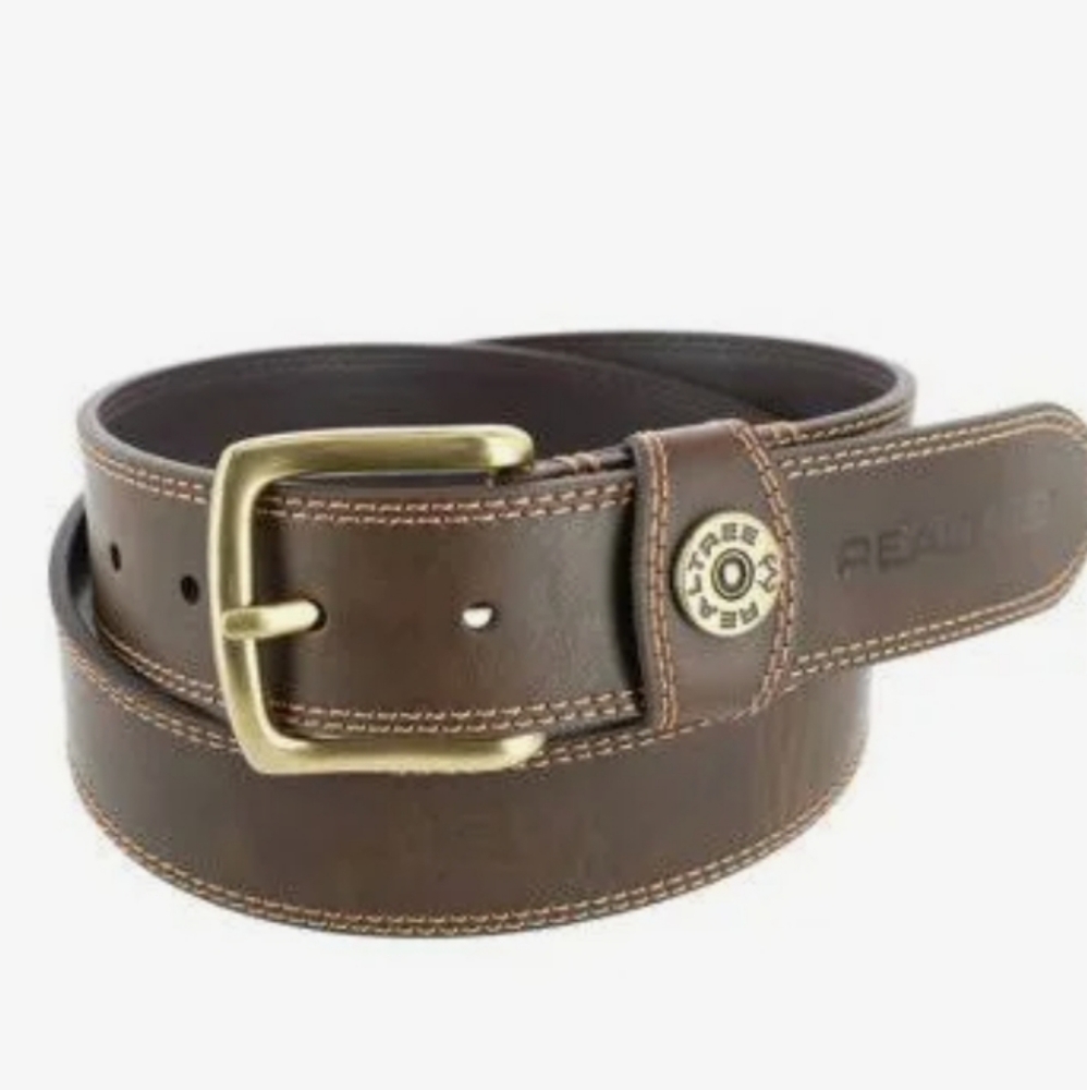 Realtree leather belt